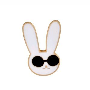 Cool Bunny Pin